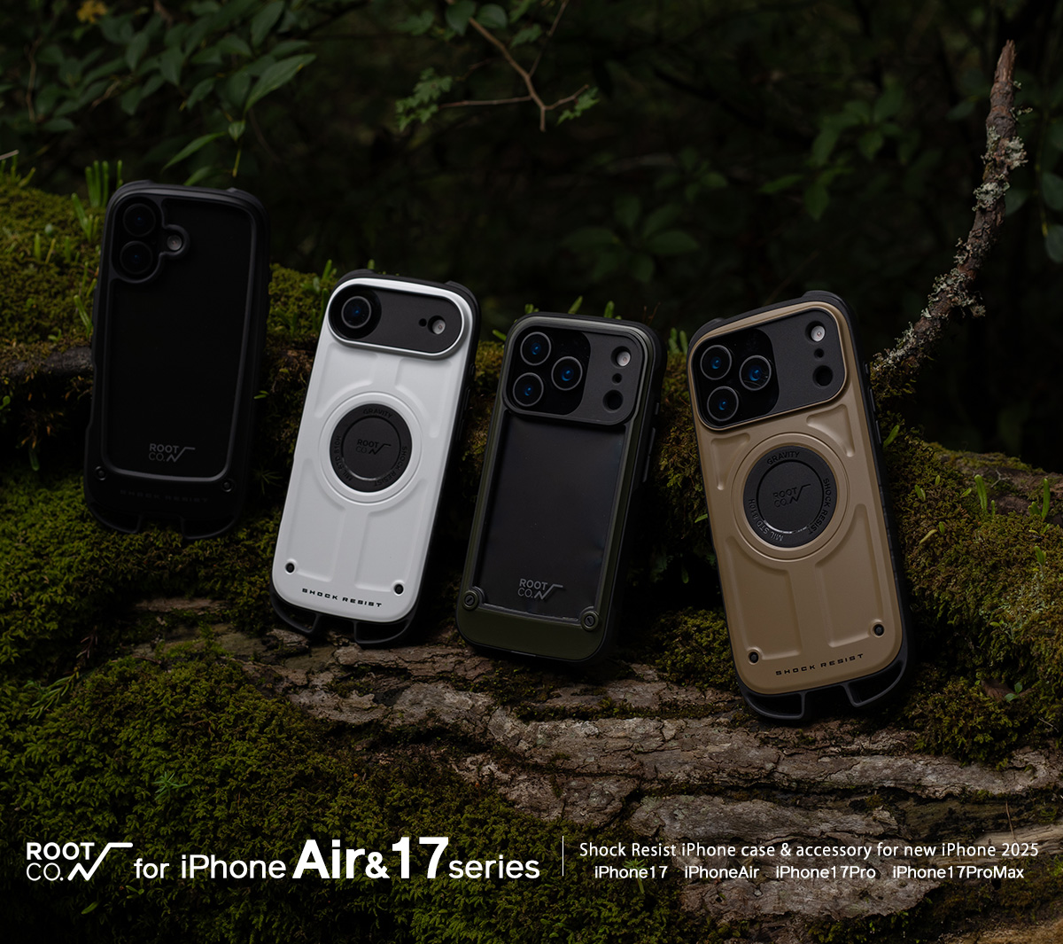 【セット】ROOT CO マジックジョン　iPhone17proMax ROOT CO. iPhone17シリーズケース