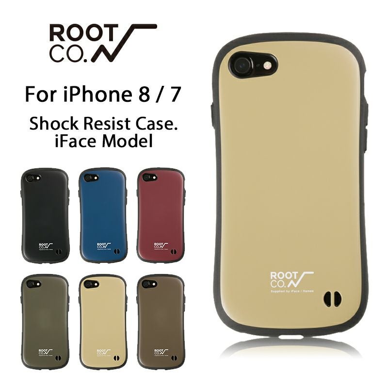iPhone SE3/SE2/8/7専用】Gravity Shock Resist Case. /ROOT CO.×iFace