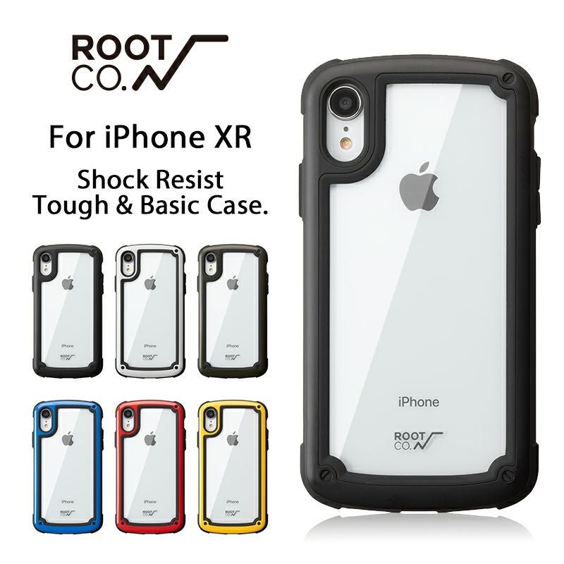 iPhone XR 256GB ブラック　ケーブル付　ROOT CO. ケース付 iPhone XR専用】Gravity Shock Resist Case ＋Hold. | ROOT CO. ONLINE