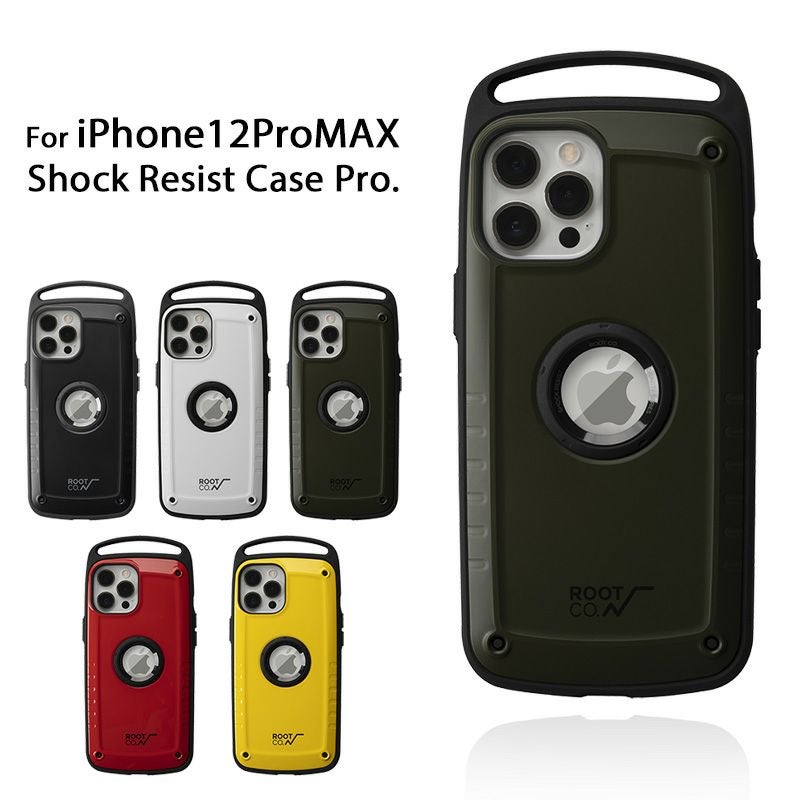 iPhone12 pro max 512GB root coケース付き Shock Resist Case Pro. for iPhone 12 Pro MAX | ROOT CO. Designed
