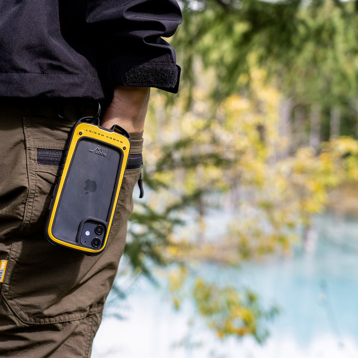 iPhone12mini専用】GRAVITY Shock Resist Case +Hold. | ROOT CO