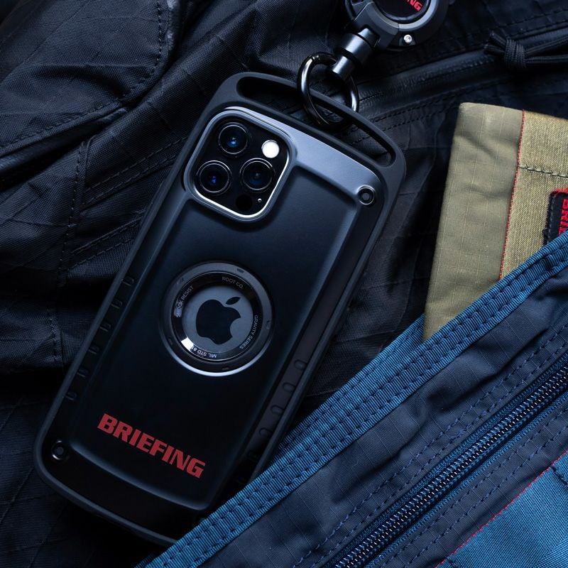 Root Co.×BRIFING iPhone12/12Pro用ケースストラップ BR×ROOT CO. for iPhone 12 miniBR×ROOT CO. for iPhone 12/12 Pro