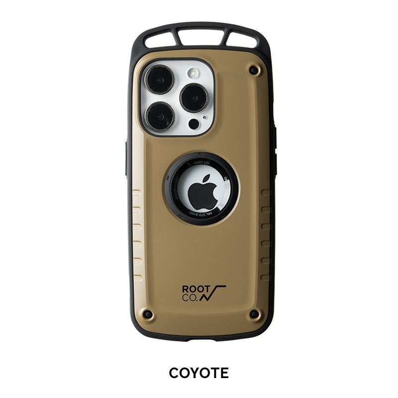 ☆送料無料 ROOT CO. iPhone14Pro専用G イエロー 1151 iPhone13/iPhone14/iPhone15兼用】GRAVITY Shock Resist Case +Hold