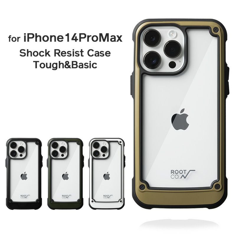 美品　ROOT CO. ルートコー×ＬＦＥ別注　iPhone14Pro用 新商品】ROOT CO.×LFE GRAVITY Shock Resist Case Pro. for