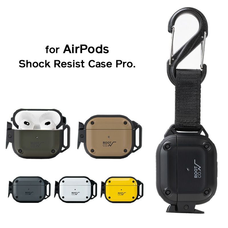 Apple AirPods Pro（第2世代） ROOT.COケース GRAVITY Shock Resist Case Pro. for AirPods/AirPods Pro | ROOT CO