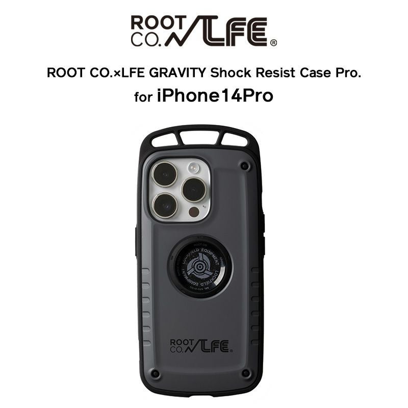 未開封 ROOT CO．iPhone14 ProMax GRAVITY コヨーテ iPhone 14 Plus/14 Pro Max専用]ROOT CO. GRAVITY Shock Resist Tough