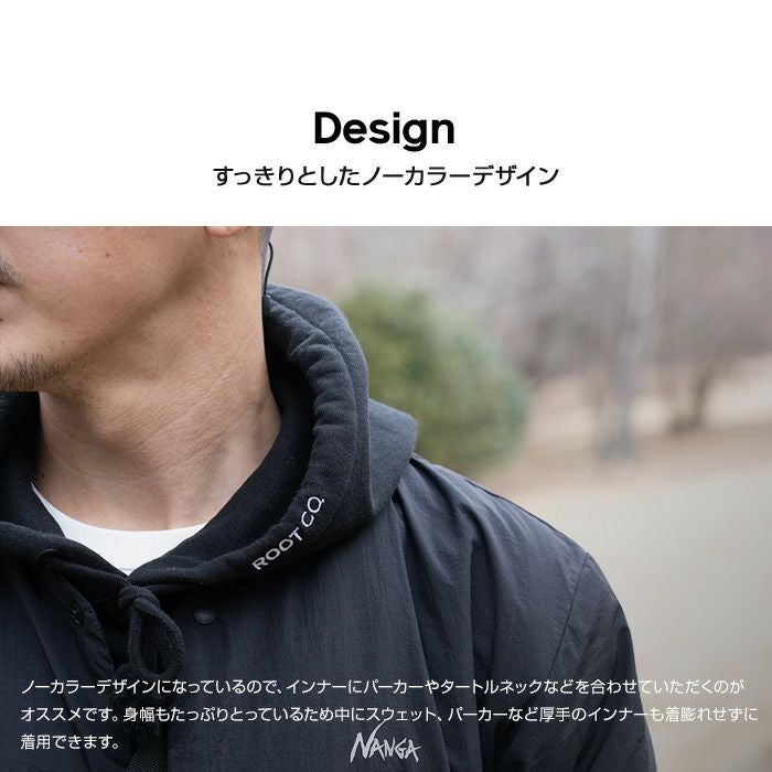 NANGA×ROOT CO. NO COLLAR SOFT DOWN CARDIGAN | ROOT CO. ONLINE SHOP