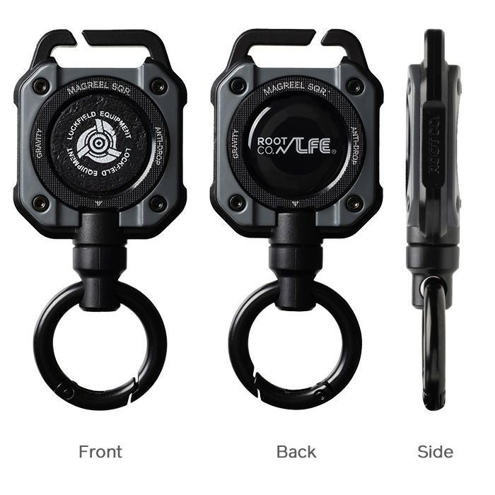 ROOT CO.×LFE GRAVITY MAG REEL SQR.(LFE GRY) | ROOT CO. ONLINE SHOP