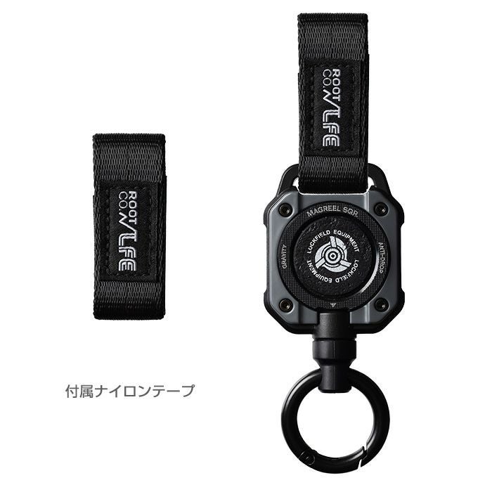 ROOT CO.×LFE GRAVITY MAG REEL SQR.(LFE GRY) | ROOT CO. ONLINE SHOP
