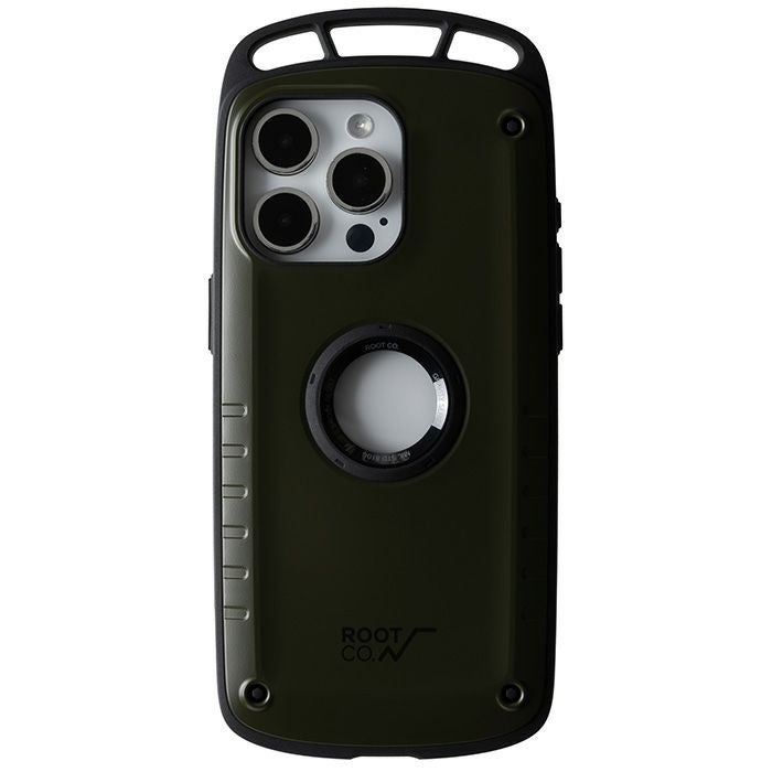 ☆送料無料 ROOT CO. iPhone14ProMax . カーキ 1154 iPhone 14 Plus/14 Pro Max専用]ROOT CO. GRAVITY Shock Resist Case Pro.