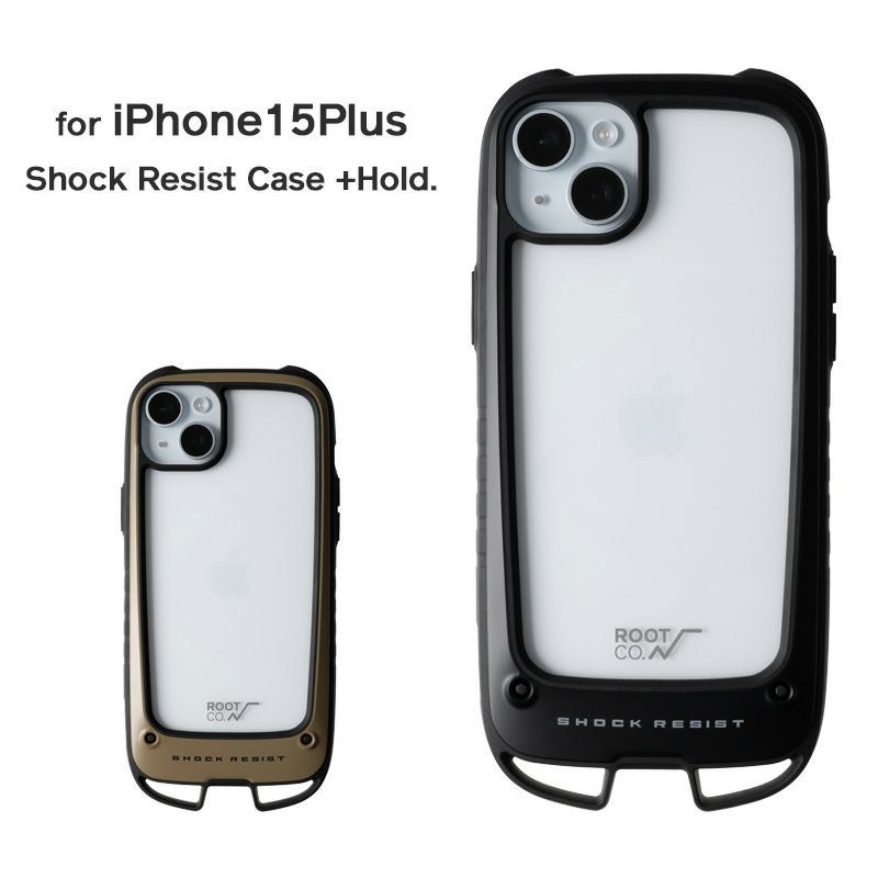 iPhone15Plus専用】GRAVITY Shock Resist Case +Hold. | ROOT CO