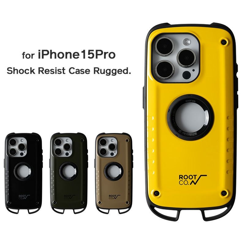 新品未使用　ROOT CO. Gravity iPhone 15用 iPhone15ProMax専用】GRAVITY Shock Resist Case Pro. | ROOT CO