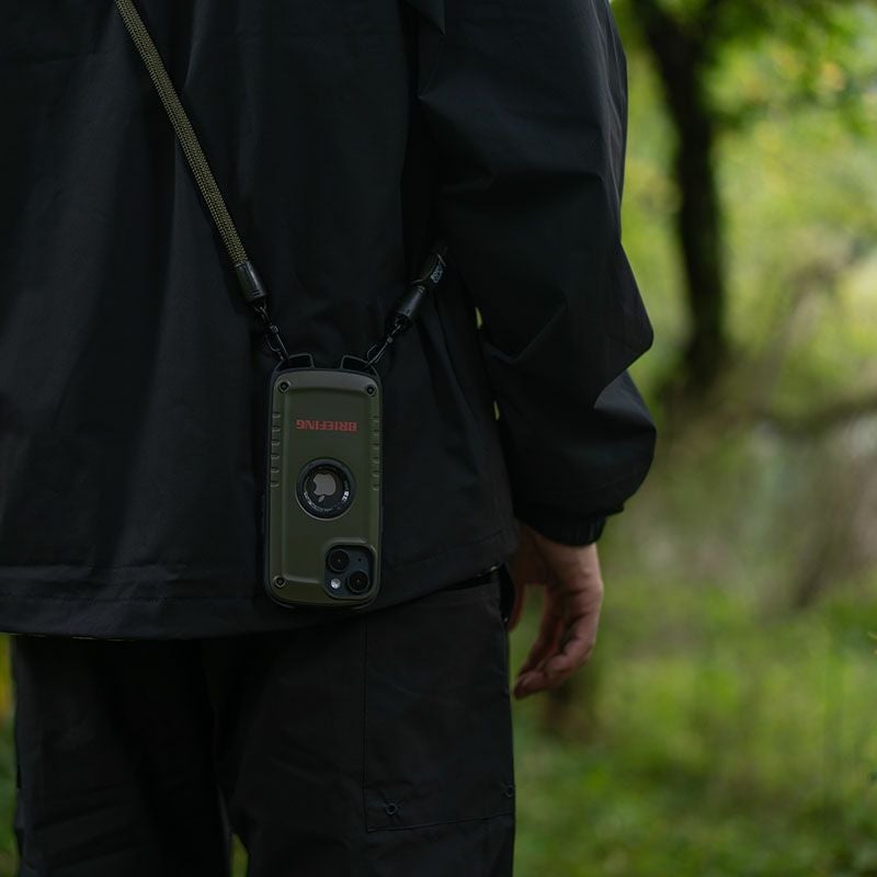 【iPhone15】BRIEFING iPhone用ケース ネックホルダー等付き BR×ROOT CO. for iPhone15/iPhone15Pro | ROOT CO. ONLINE SHOP