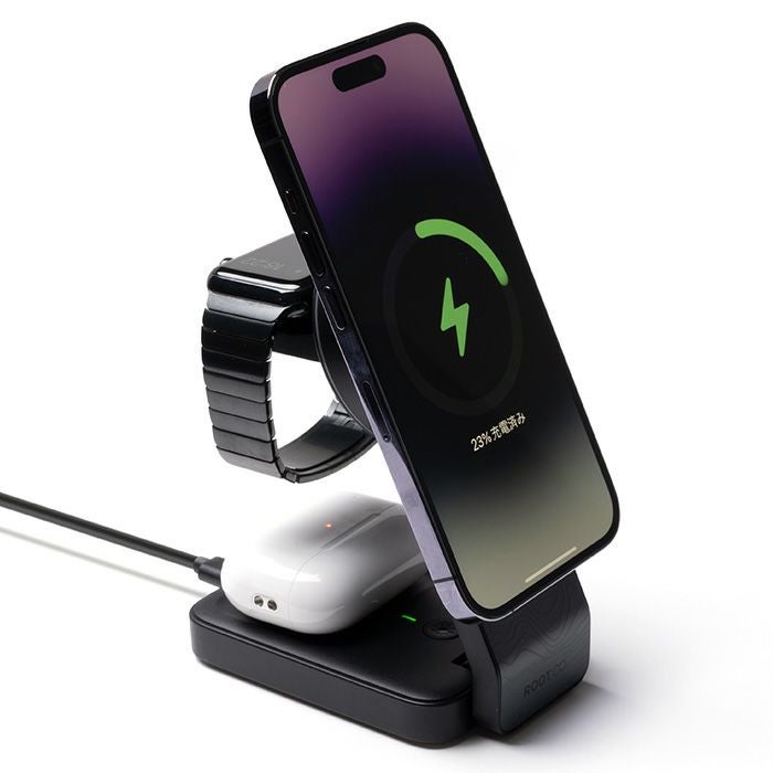 PLAY EZ Fold - 3 in 1 Mag Safe Charging Station | ROOT CO. ONLINE SHOP