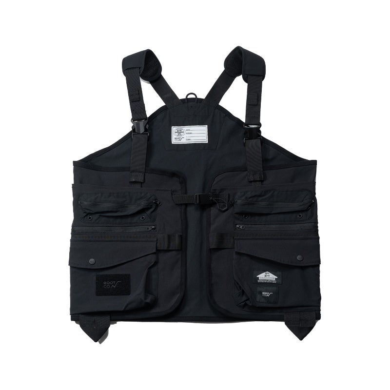 トップス ROOT CO UTILITY VEST grn GENERAL LIFE × ROOT CO. UTILITY VEST | ROOT CO. ONLINE SHOP