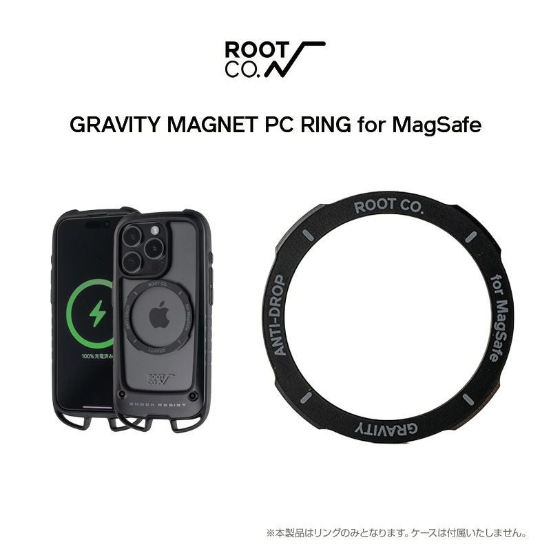 GRAVITY MAGNET PC RING for MagSafe | ROOT CO. ONLINE SHOP