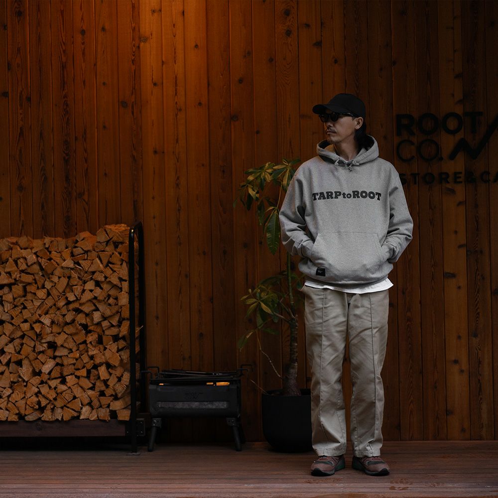 PLAY UTILITY BACK POCKET Logo Sweat Hoodie TARPtoTARP | ROOT CO