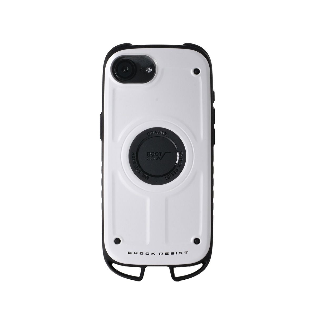 iPhone 16e 128GB ホワイト バッテリー100% ROOT CO iPhone16e/iPhone17e兼用】GRAVITY Shock Resist Case Rugged. | ROOT