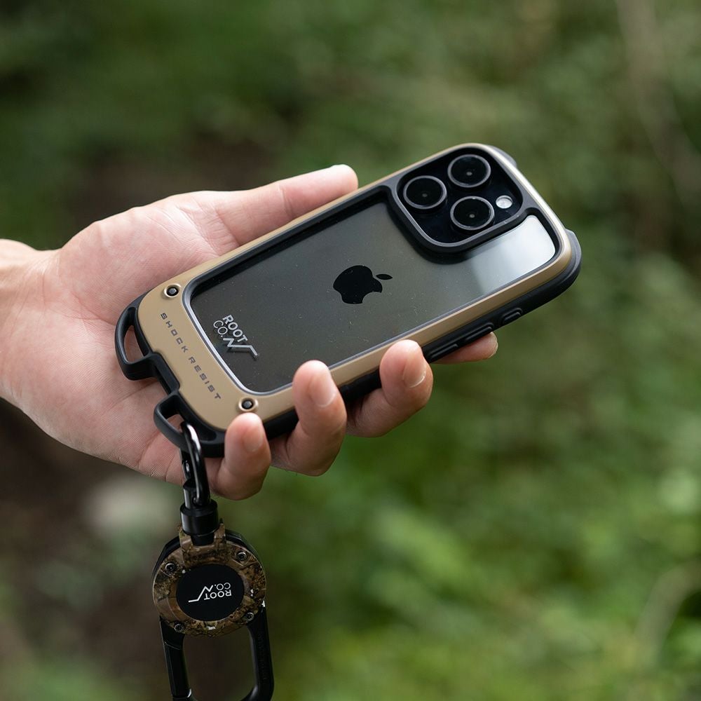 iPhone13/iPhone14/iPhone15兼用】GRAVITY Shock Resist Case +Hold