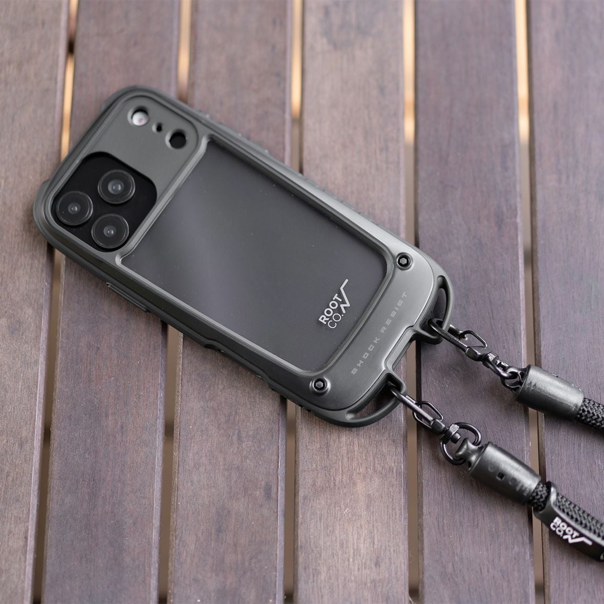 iPhone17ProMax専用】GRAVITY Shock Resist Case +Hold. | ROOT CO