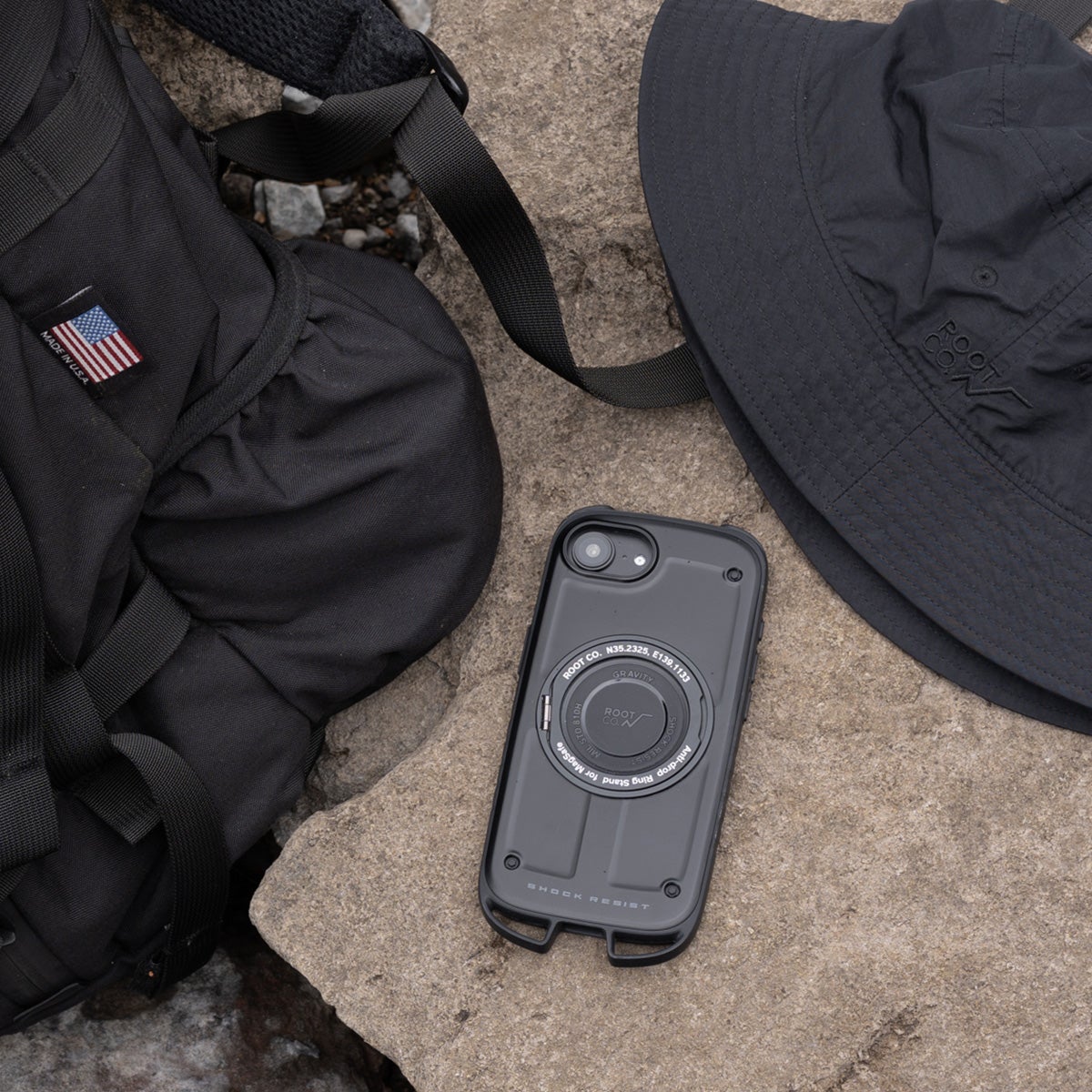 iPhone16e/iPhone17e兼用】GRAVITY Shock Resist Case Rugged Plus