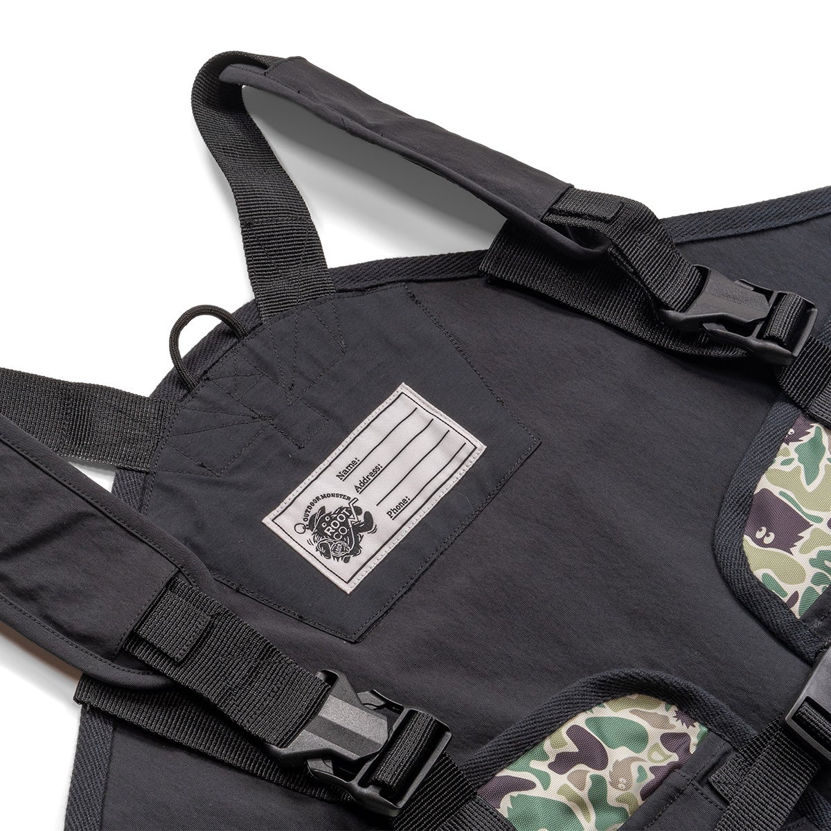OUTDOOR MONSTER × ROOT CO. UTILITY VEST | ROOT CO. ONLINE SHOP