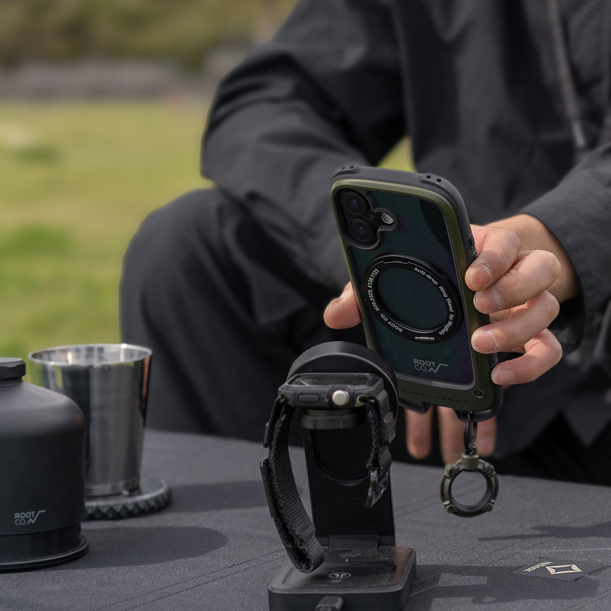 iPhone17専用】GRAVITY Shock Resist Case Hold Plus. | ROOT CO