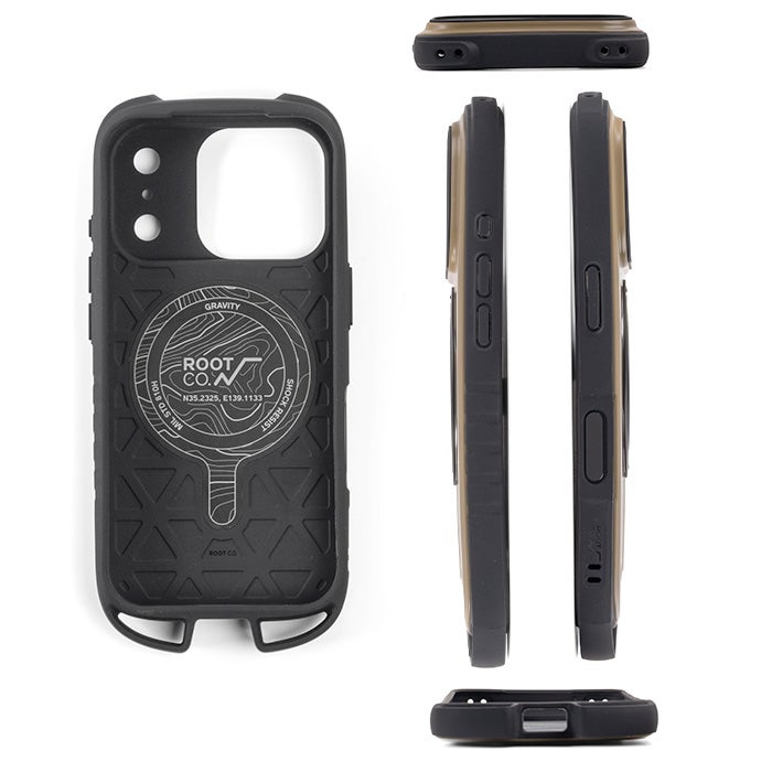 iPhone17Pro/iPhone18Pro兼用】GRAVITY Shock Resist Case Rugged Plus