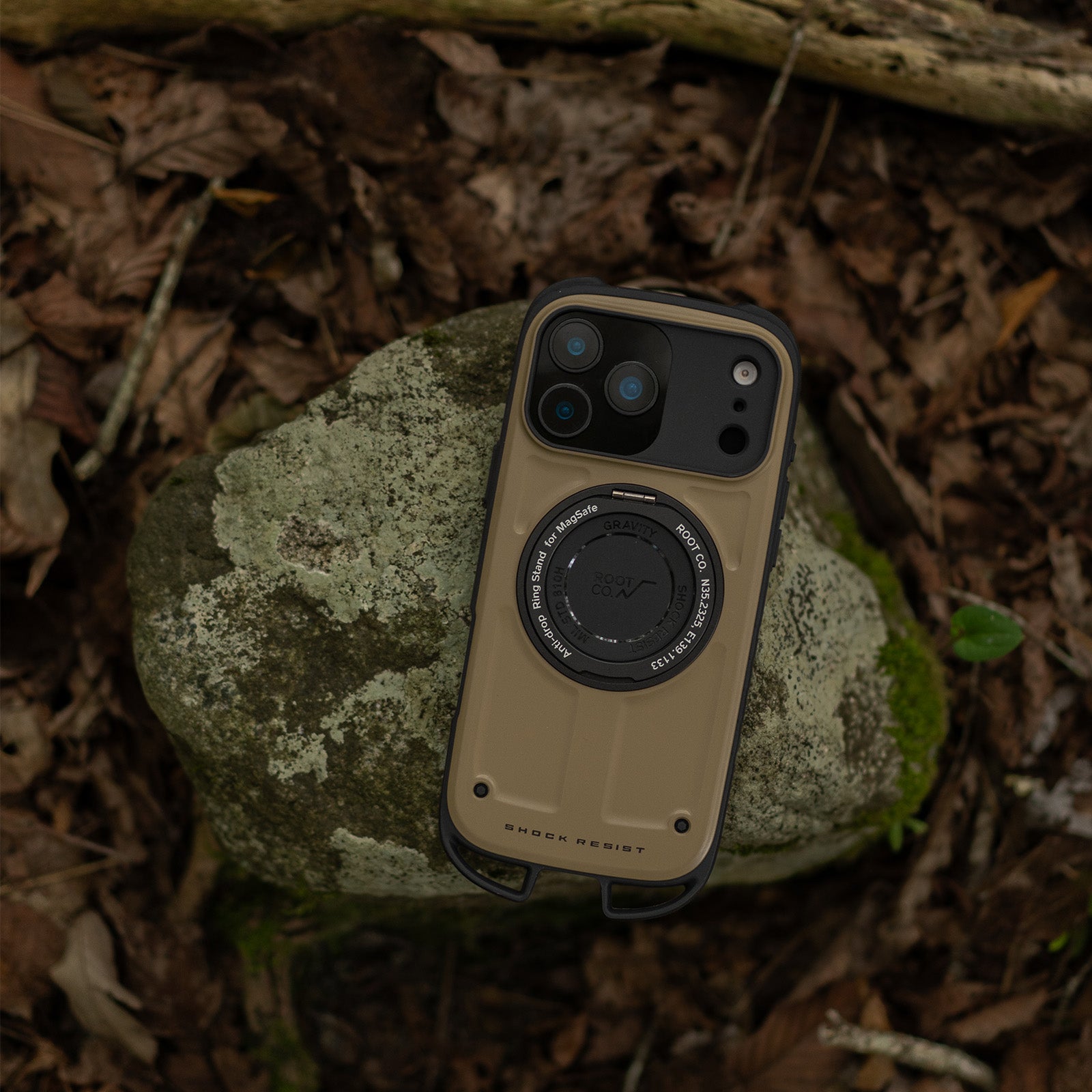 ウォンキーキャンプ　ROOT CO. iPhone17ProMax/iPhone18ProMax兼用】GRAVITY Shock Resist Case